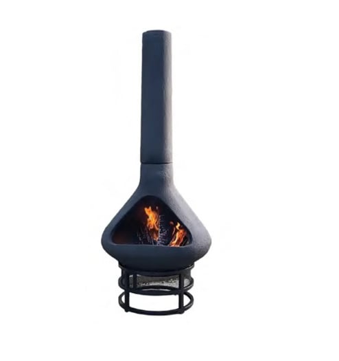 Deluxe Chiminea 64cmx64cmx148cm       