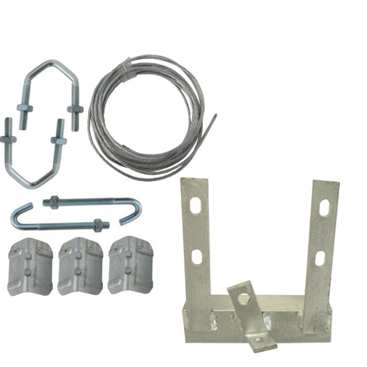 ECONOMY Lashing Kit & 6inch Bracket GALV