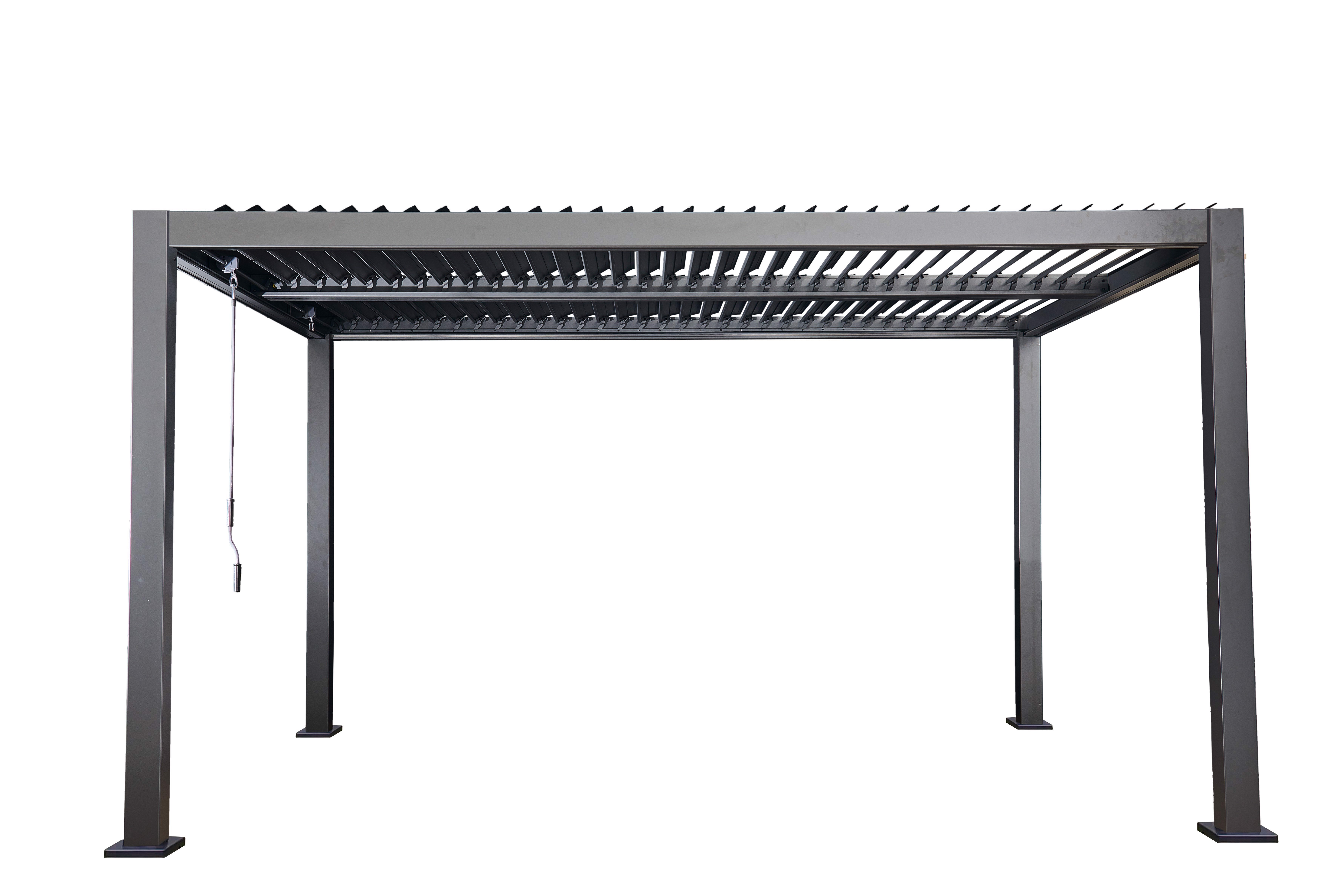 4Mx3M Aluminium Louvre Roof Pergola | Leisure | S.A.C. Electronics